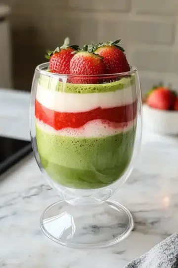 Strawberry Matcha Latte Recipe