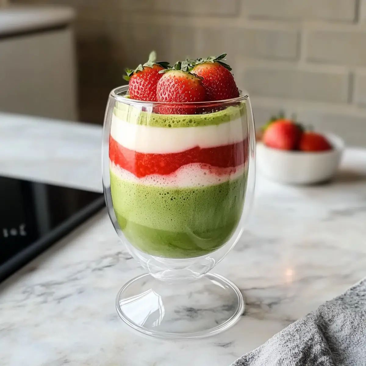 Strawberry Matcha Latte Recipe