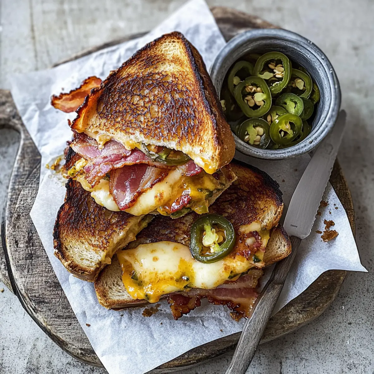 Jalapeño Popper Toastie