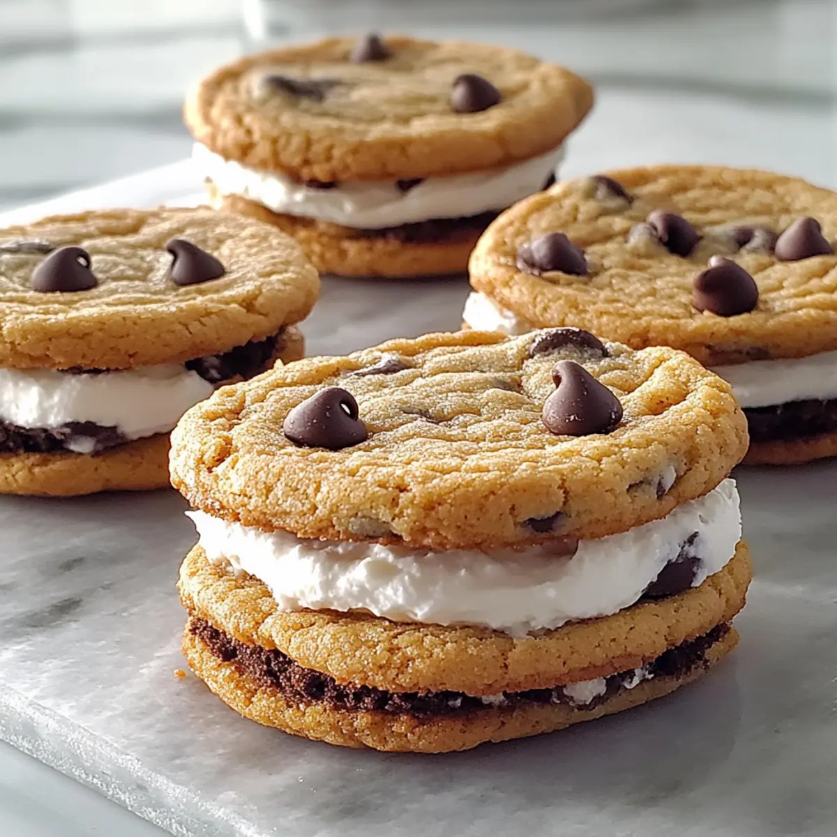 Chocolate Chip Cookie Sandwiches