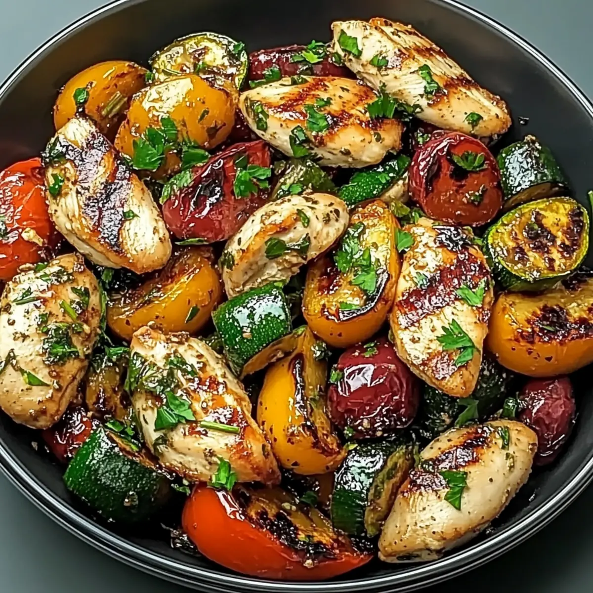 Mediterranean Chicken Stir Fry