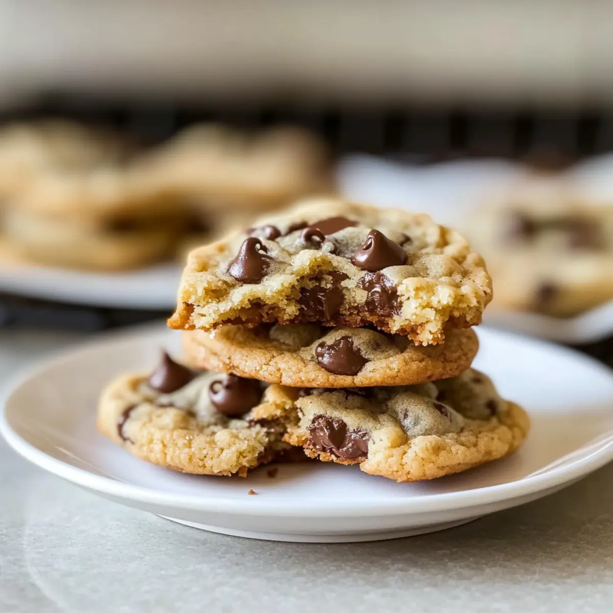 Soft and Chewy Chocolate Chip Cookies