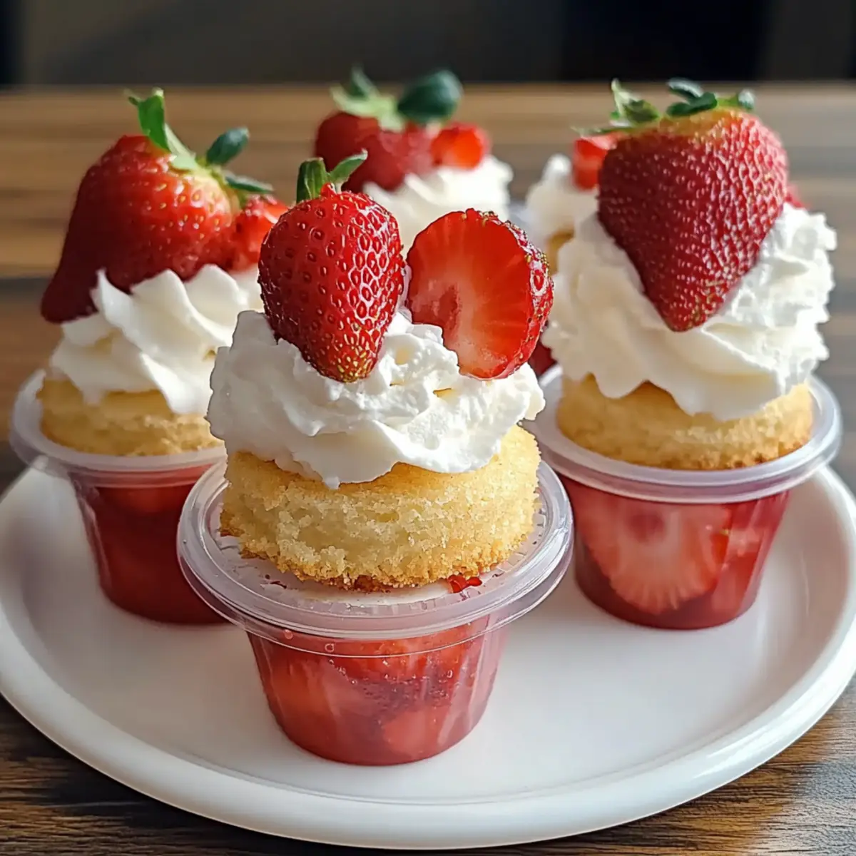 Strawberry Shortcake Cups