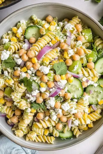 Cilantro Lime Pasta Salad