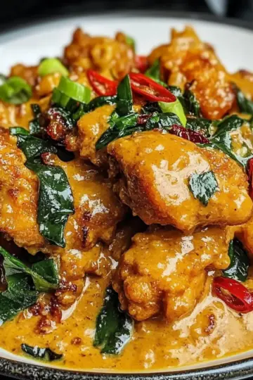 Creamy Crispy Singapore Butter Chicken