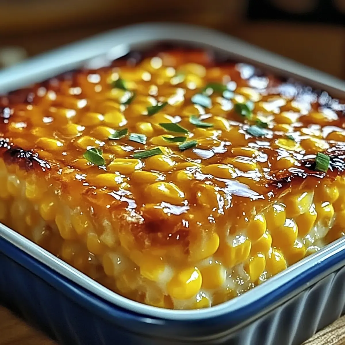 Honey-Glazed Corn Casserole