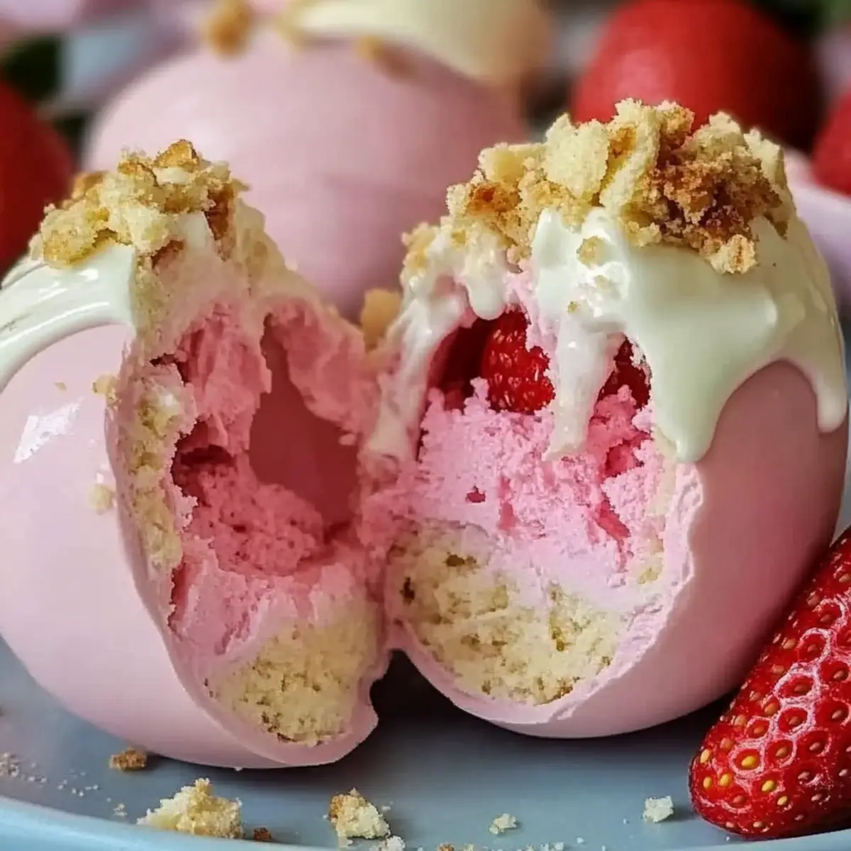 Strawberry Shortcake Easter Egg Bombs
