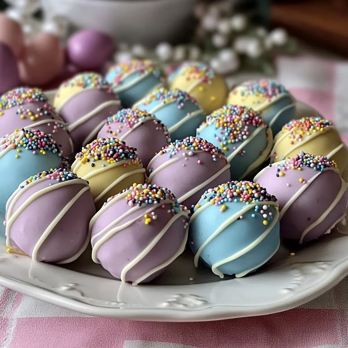 Easter Egg Oreo Balls