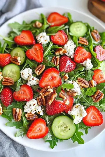 Strawberry Arugula Salad