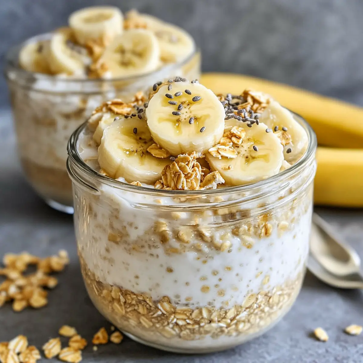 Banana Cream Pie Overnight Oats