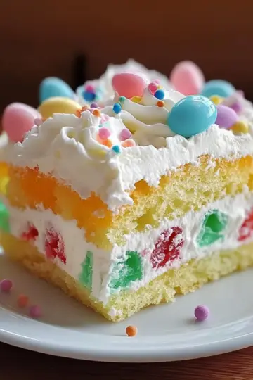 Easter Poke Cake