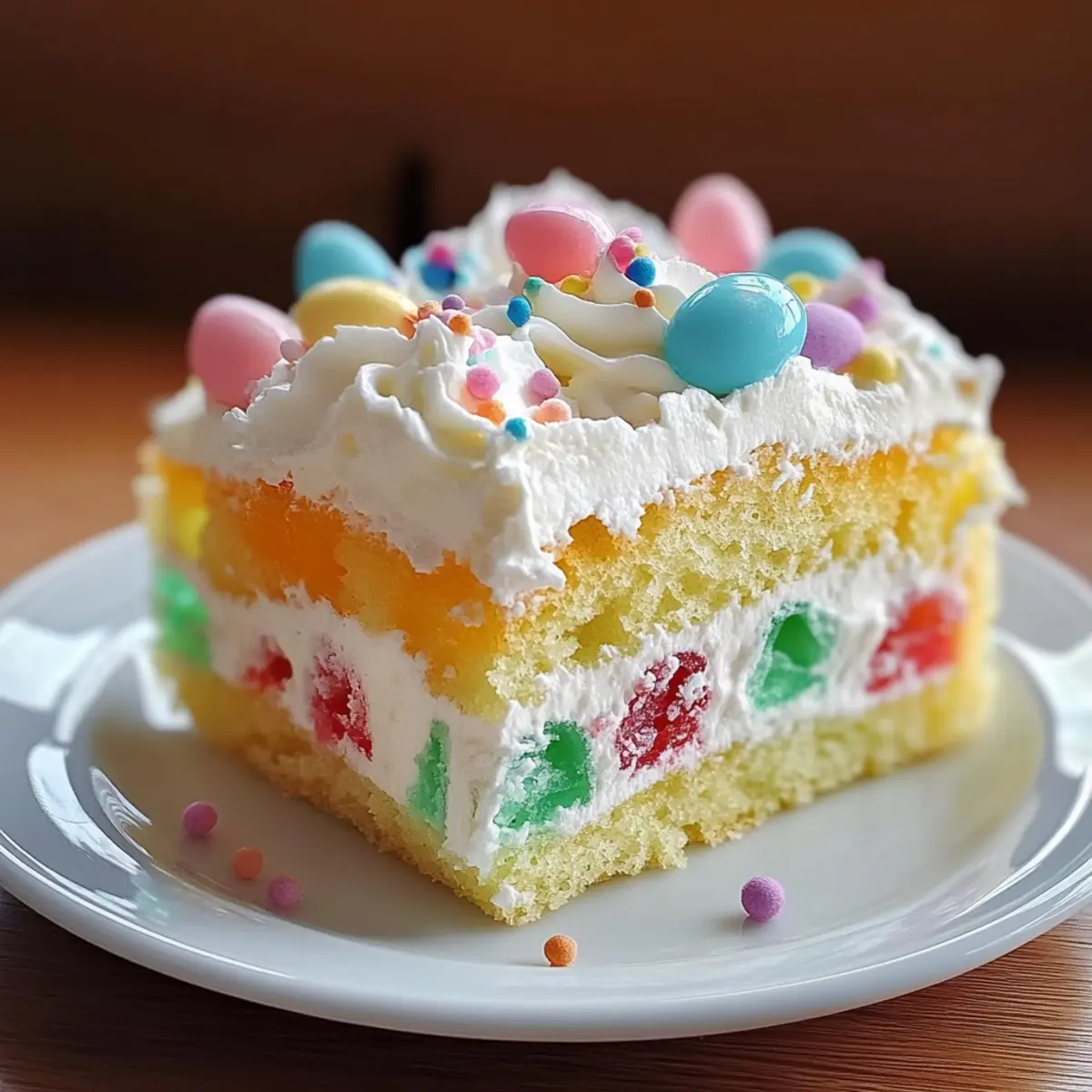 Easter Poke Cake