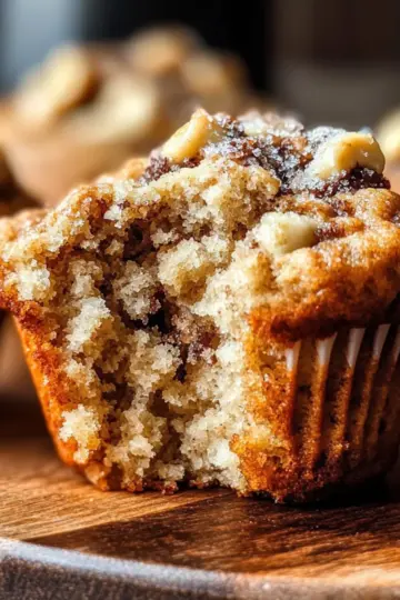Peanut Butter Banana Muffins