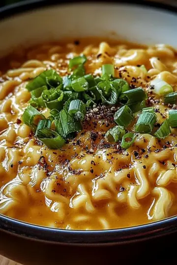 Cheesy Ramen Noodles