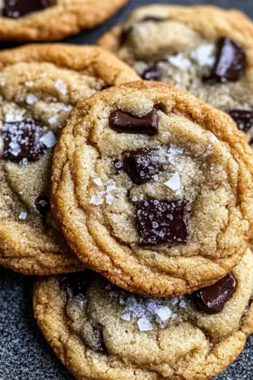 Crispy Chewy Chocolate Chip Cookies