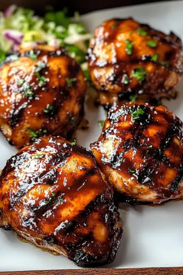 Juicy Grilled BBQ Chicken