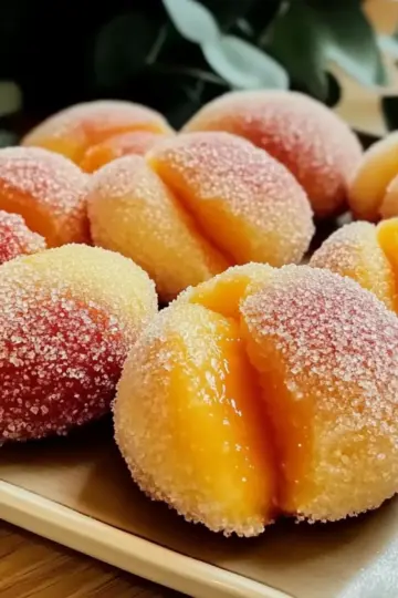 Italian Peach Cookies