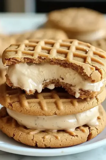 Cookie Butter Ice Cream Sandwiches