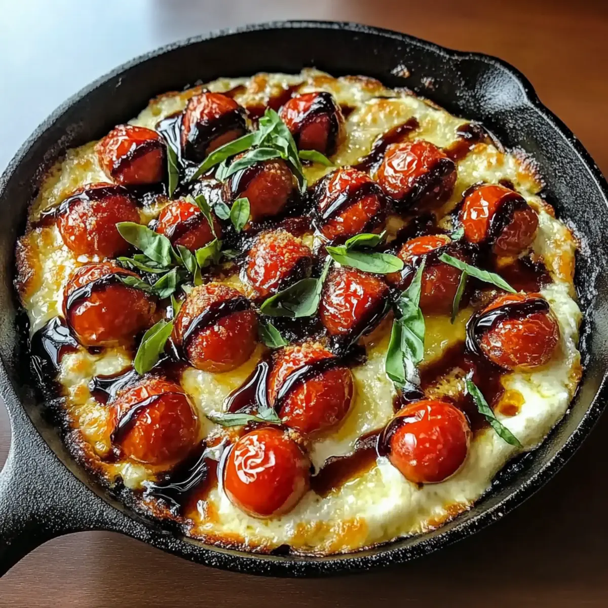 Three-Cheese Tomato Bruschetta Dip