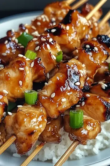 Chicken Teriyaki Skewers
