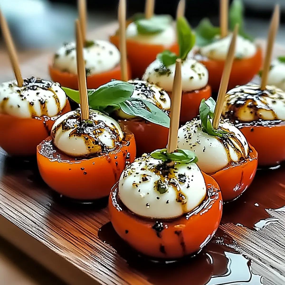 Fresh Mini Caprese Bites