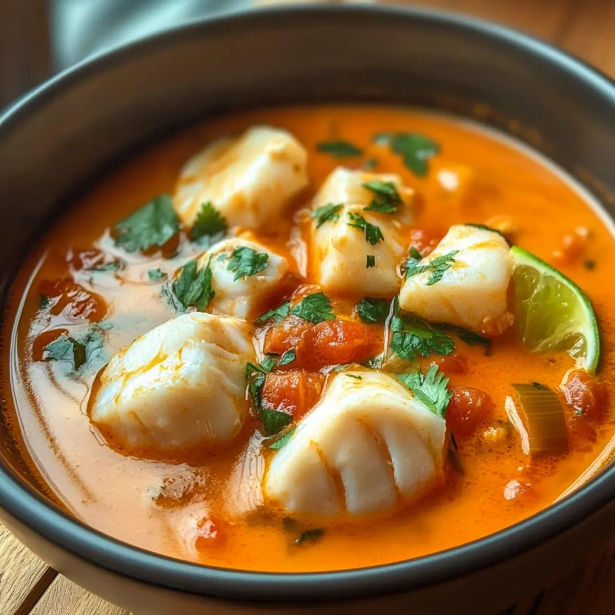Brazilian Fish Stew with Creamy Coconut Milk