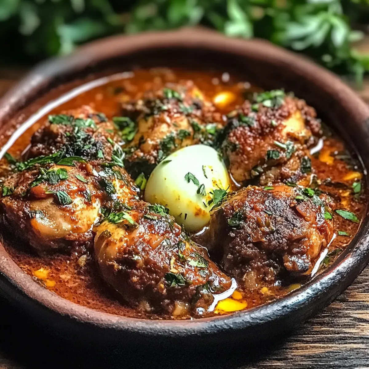 Ethiopian Doro Wot Chicken Stew