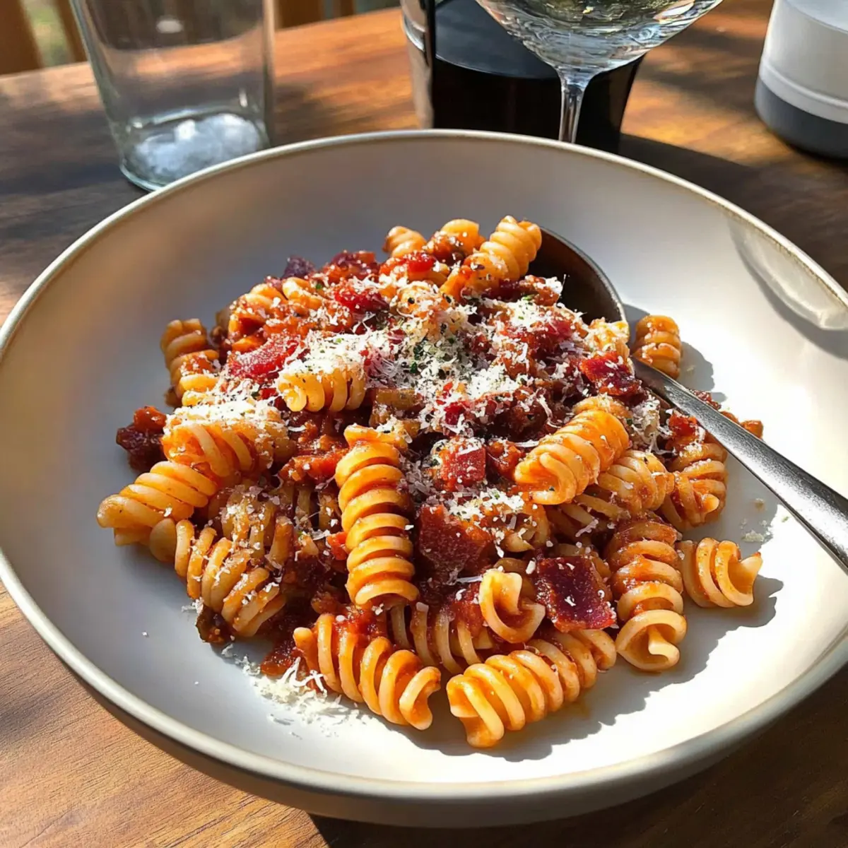 Authentic Amatriciana Pasta