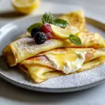Lemon Ricotta Crepes