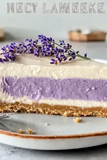 HONEY LAVENDER CHEESECAKE