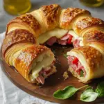 Sizzling Italian Hero Crescent Ring