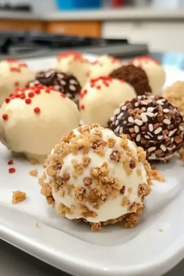 No-Bake Cheesecake Balls