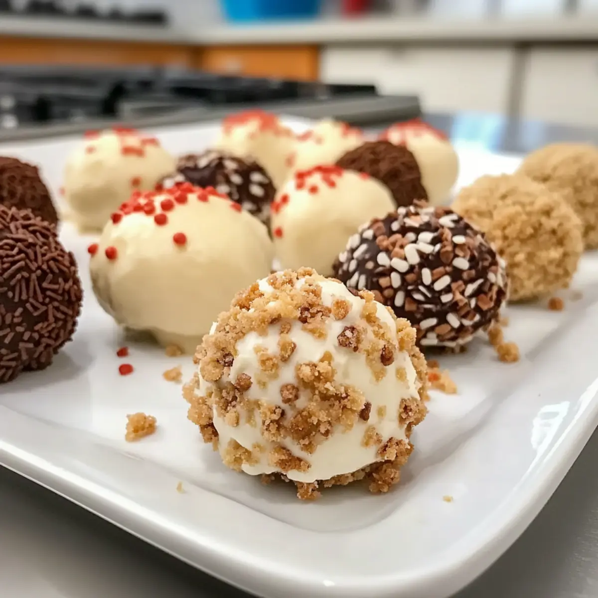 No-Bake Cheesecake Balls