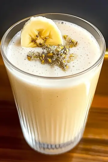 Banana Chamomile Tea Smoothie