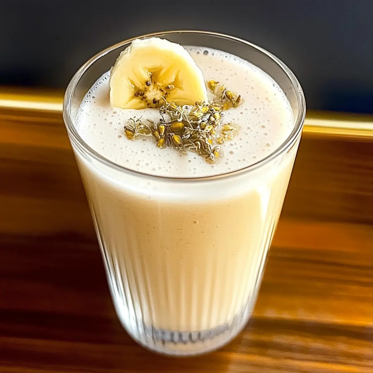 Banana Chamomile Tea Smoothie