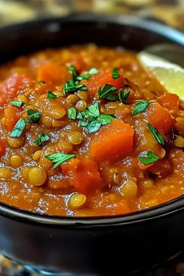 Tomato Lentil Stew