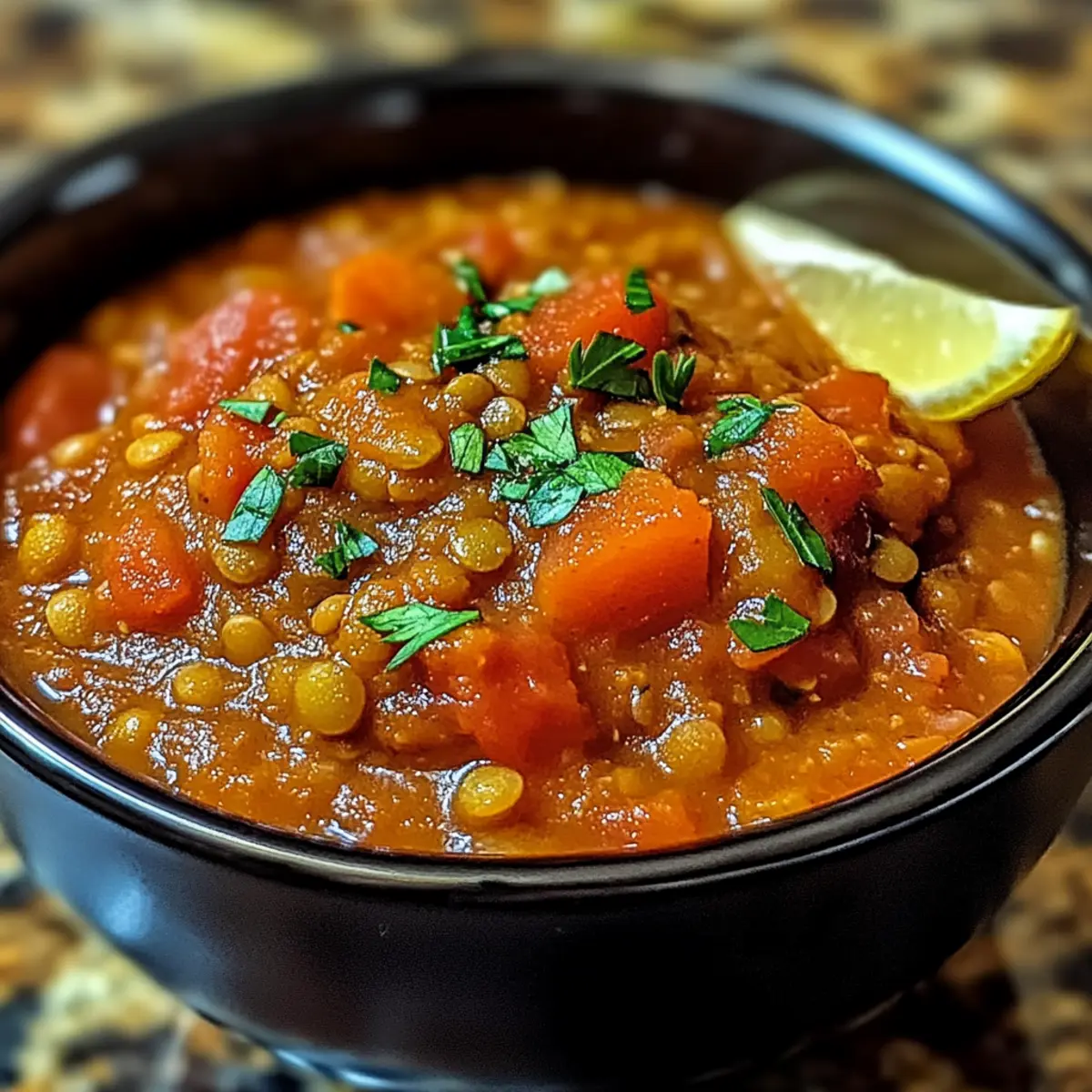 Tomato Lentil Stew