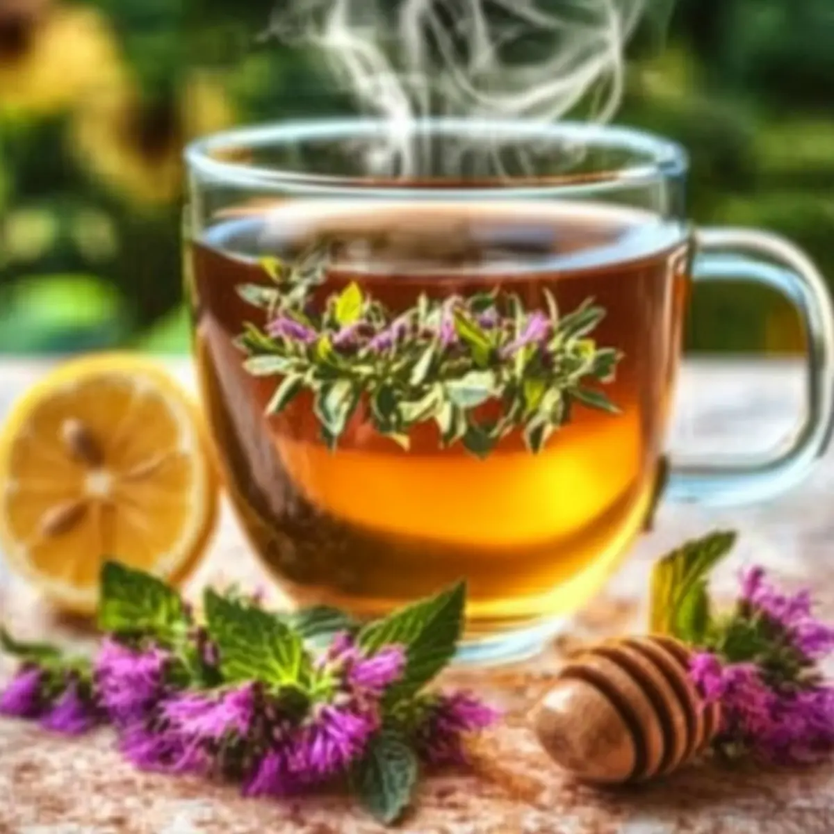 Bee Balm Herbal Tea