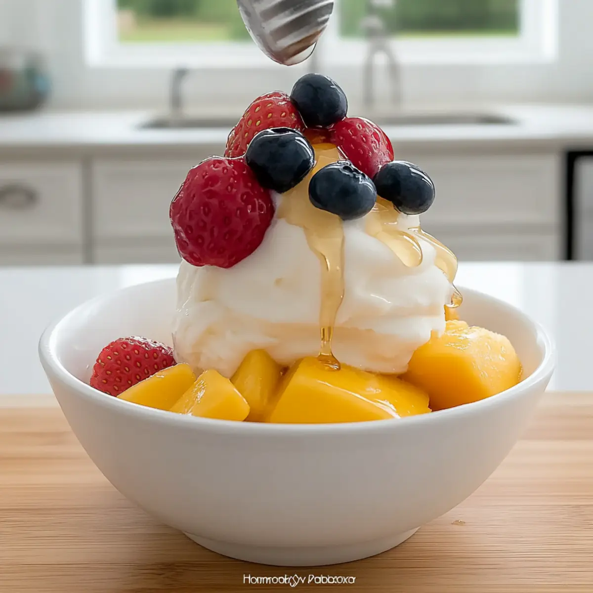 Homemade Yogurt Ice Cream