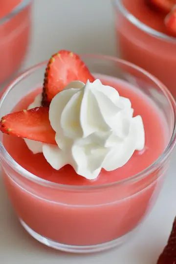 Strawberry Greek Yogurt Jello