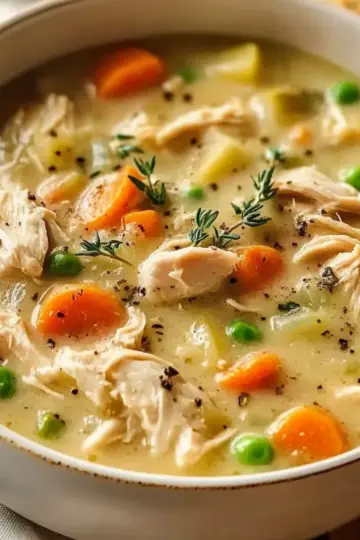 Creamy Chicken Pot Pie Soup