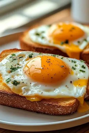 Egg & Cheese Toasts