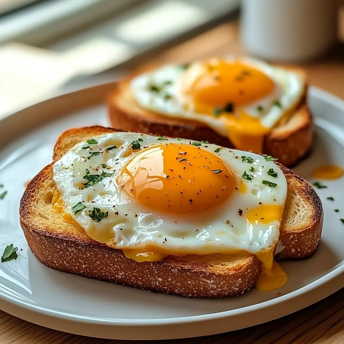 Egg & Cheese Toasts