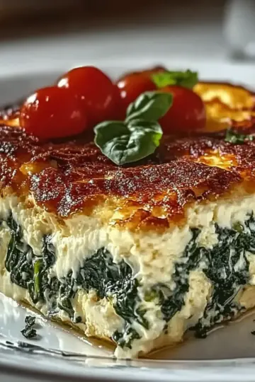Spinach Ricotta Brunch Bake