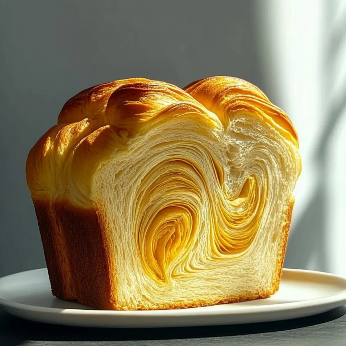 Pastel Swirl Cloud Bread Loaf