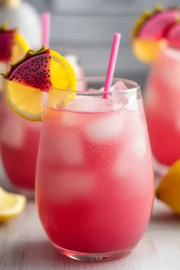Dragon Fruit Lemonade