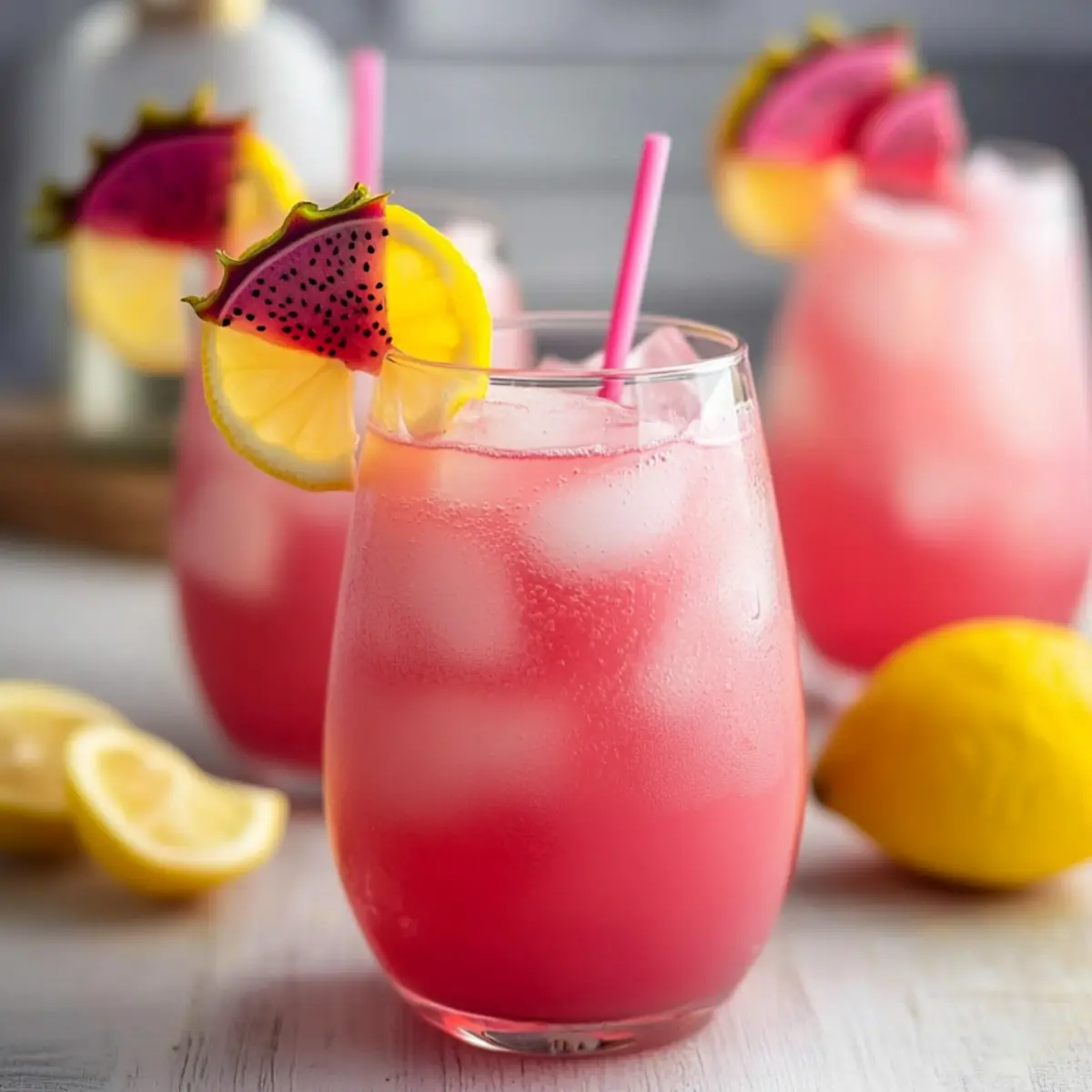 Dragon Fruit Lemonade