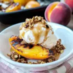 Grilled Peach Sundaes