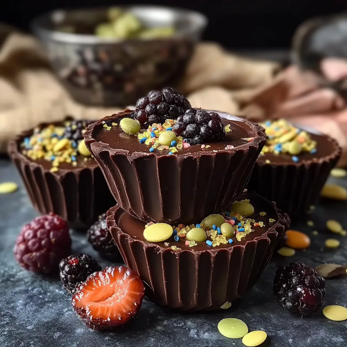 Dubai Chocolate Cups