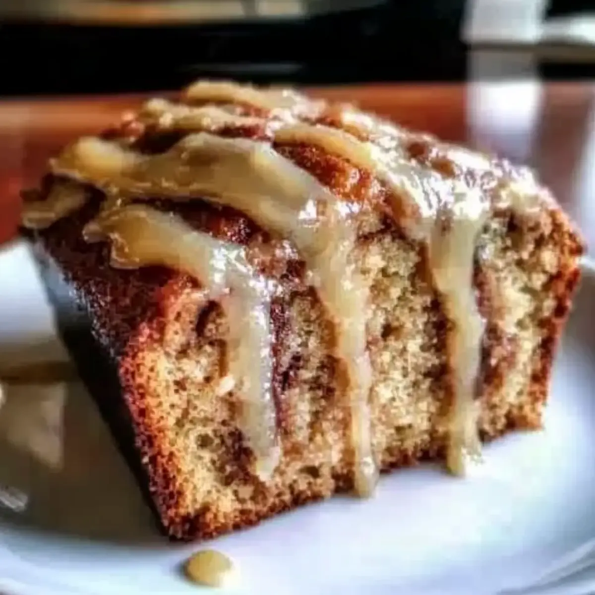 Cinnamon Roll Banana Bread